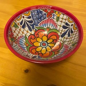 preparà fiesta party taco salsa bowl dishwasher safe | NWOT